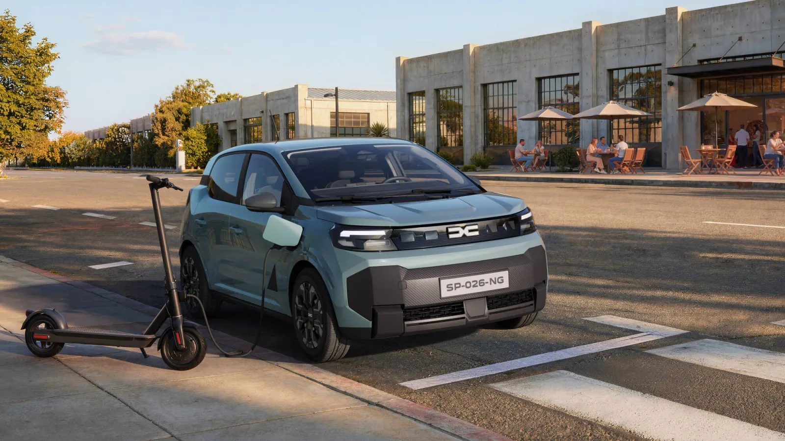 A Dacia prepara um carro elétrico realmente barato. Tem 3 metros e bateria de 15 kWh - novo Dacia Spring 12