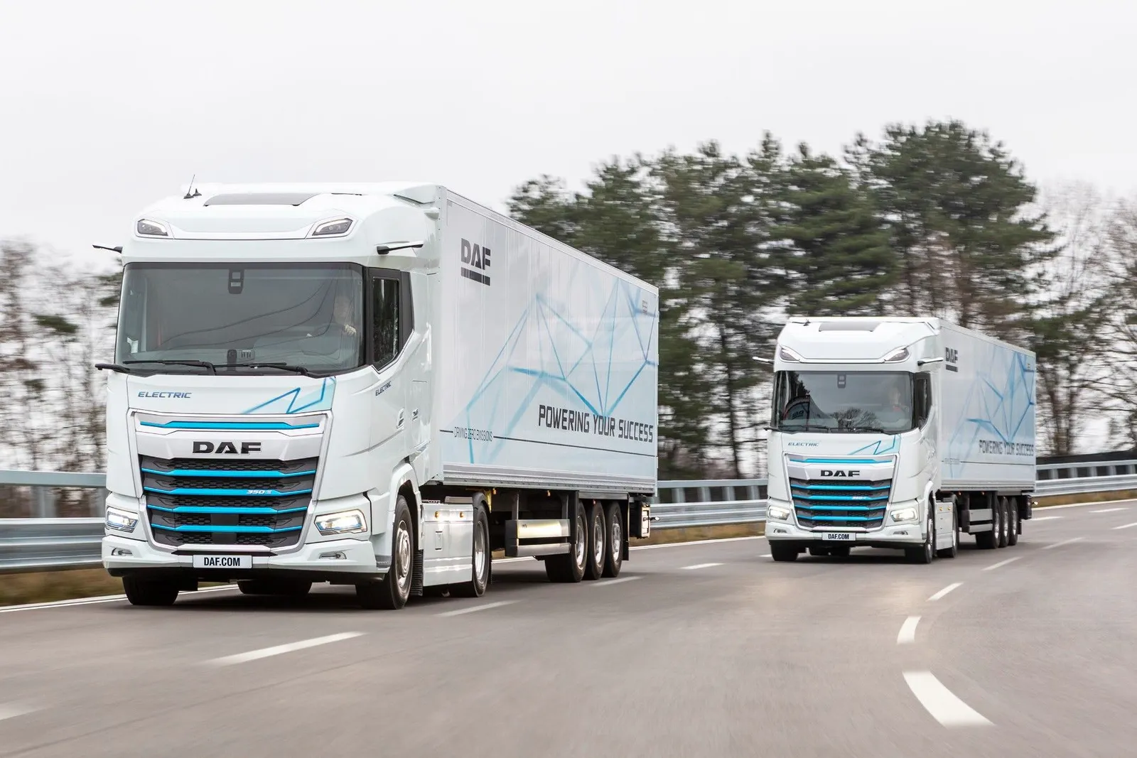 DAF komplettiert Elektro-Lkw-Flotte