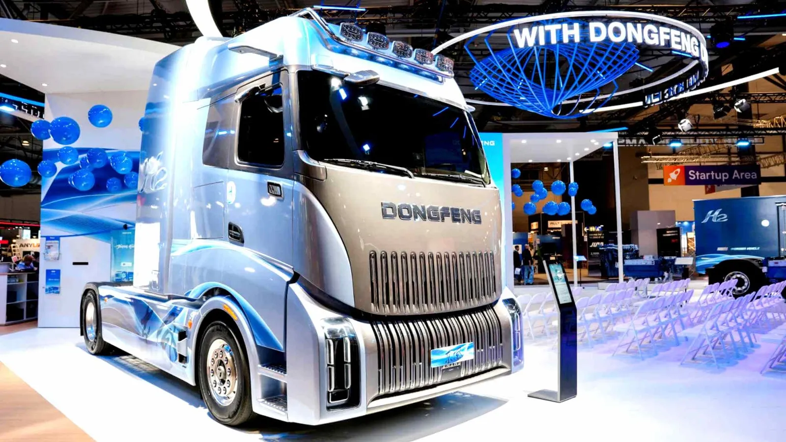 Dongfeng surpreende com seus caminhões a hidrogênio: até 1.700 km de autonomia e apenas 15 minutos para reabastecer