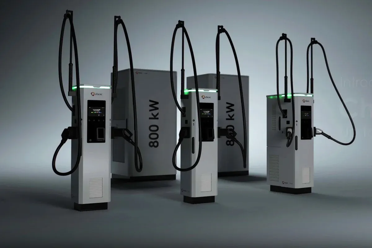 A Efacec apresenta solução de hub de carregamento com até 1,6 MW