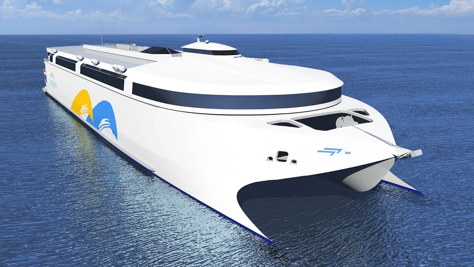 El barco eléctrico más grande del mundo mide 130 metros, se alimenta de más de 5.000 baterías y es capaz de transportar 2.100 pasajeros y 225 vehículos