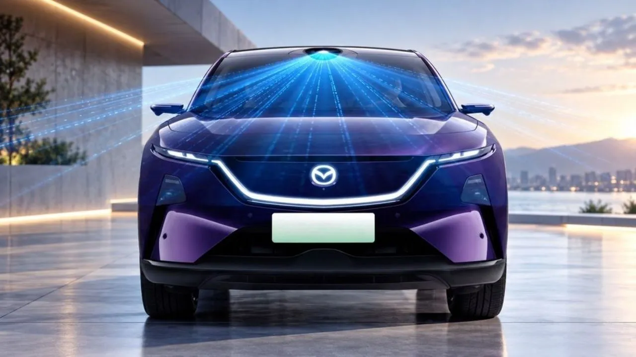 O Mazda CX-6e é atualizado com um LiDAR e um sistema de condução semiautônoma capaz de percorrer rotatórias.
