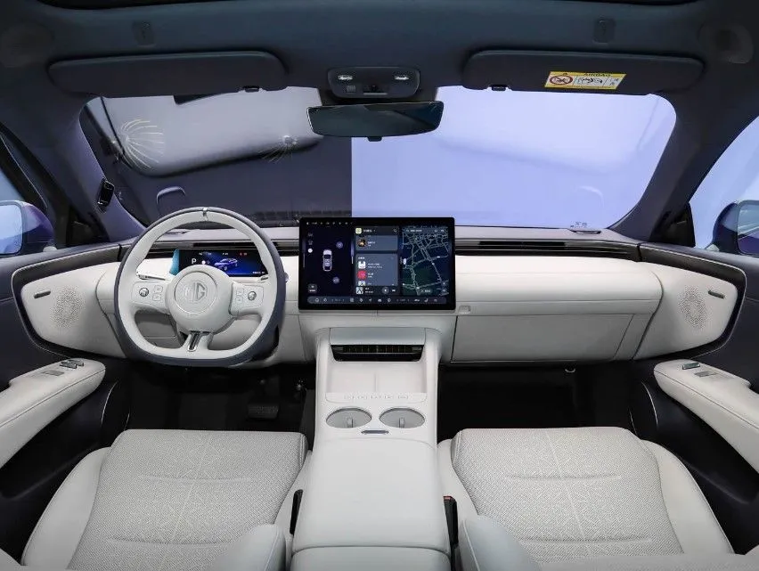 MG 07 elettrico: fino a 845 km di autonomia e una piattaforma da 800 V per aumentare la concorrenza tra le berline