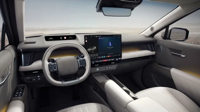 Interior do Hyundai Tucson 2027