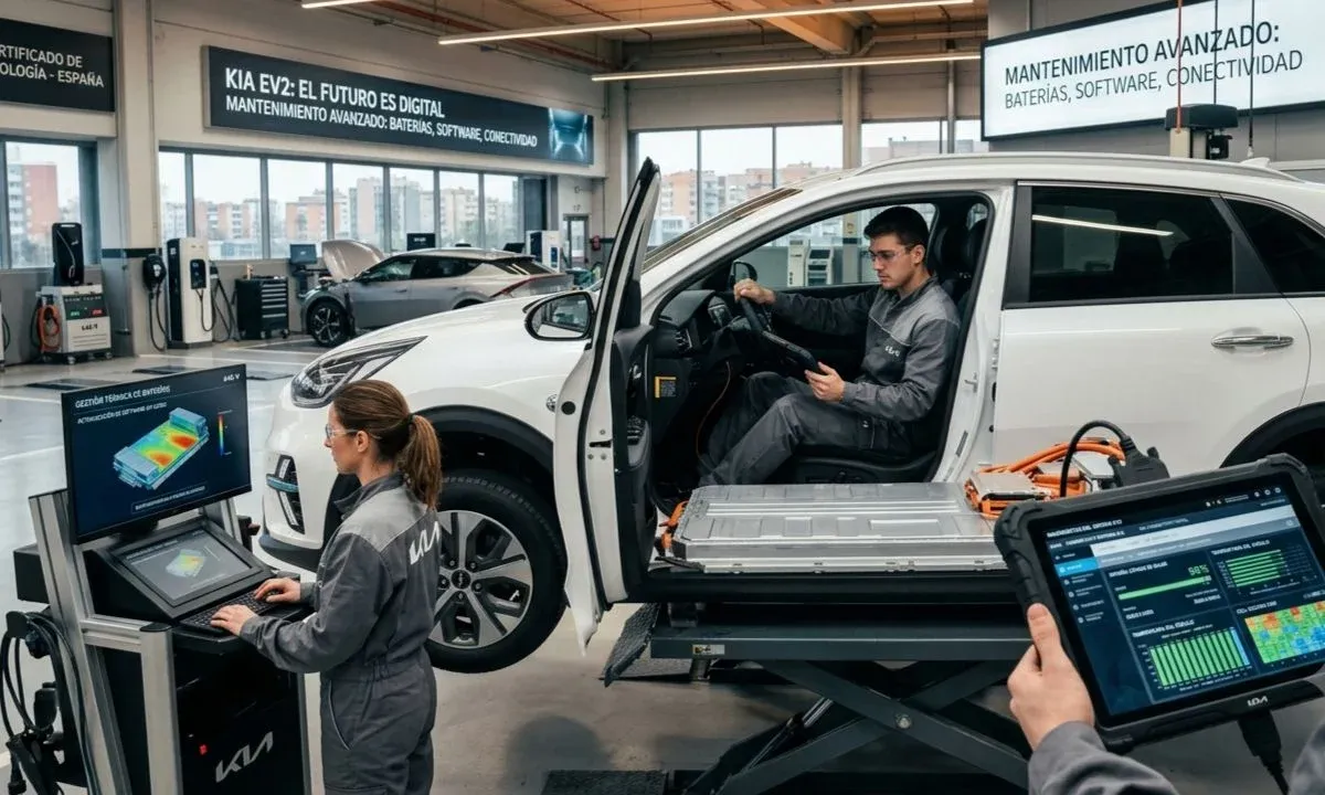 El coche eléctrico no elimina el taller, lo transforma