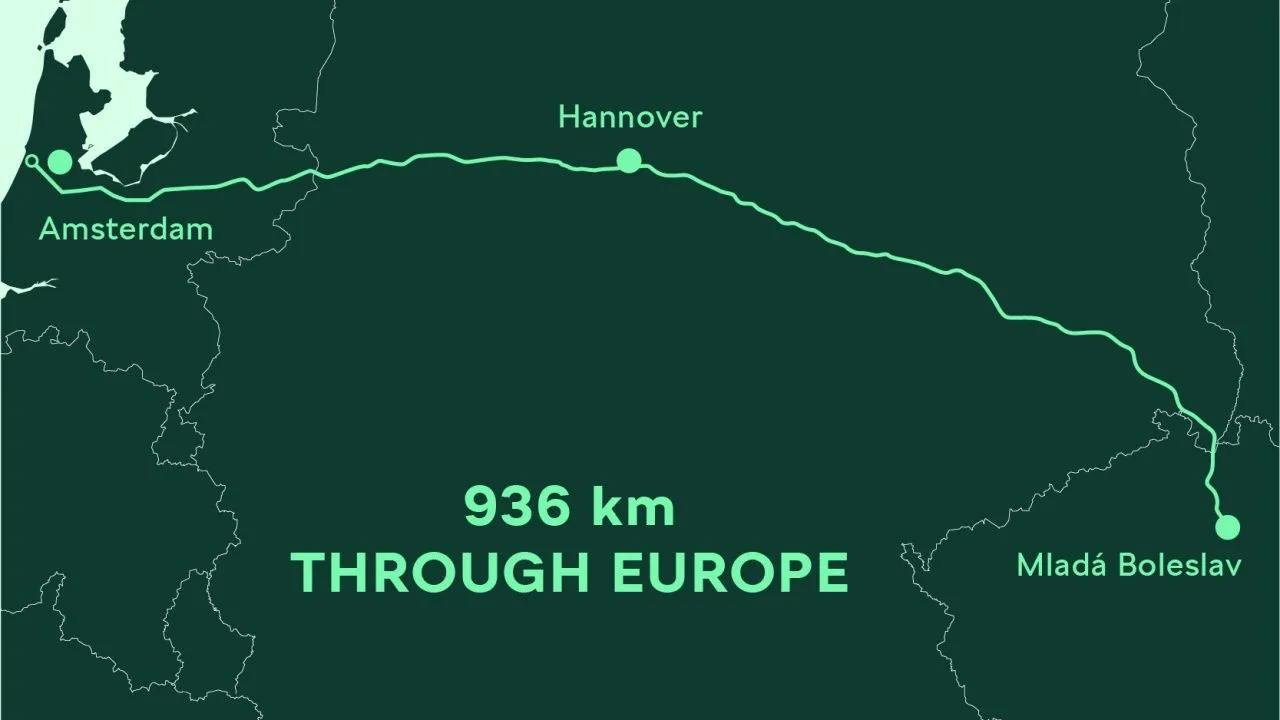 El Skoda Peaq bate un récord de autonomía: 936 km entre Chequia y Países Bajos sin parar a cargar