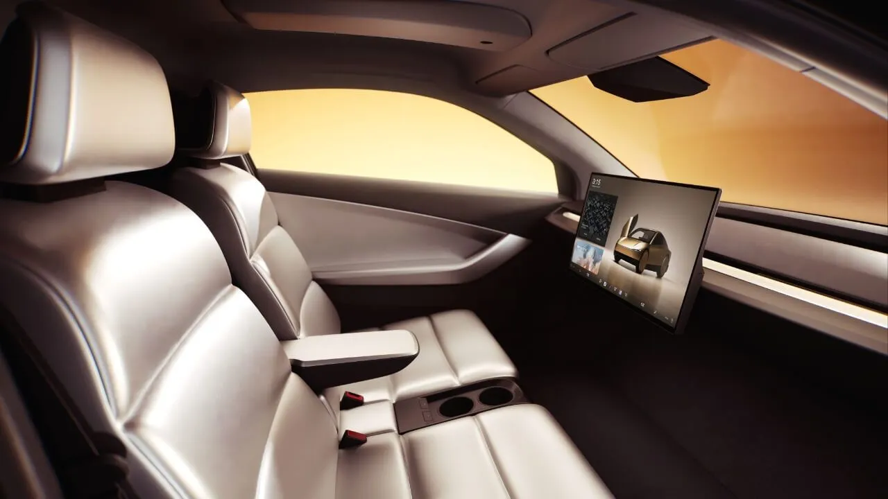 El Tesla Cybercab no tiene volante ni pedales, pero se puede conducir de forma manual desde su pantalla táctil