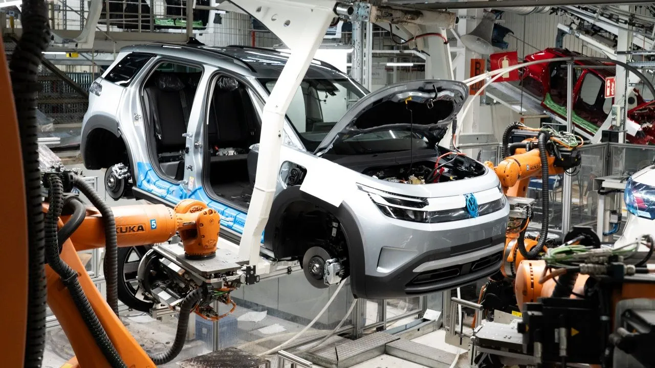 Der Volkswagen ID. Cross beginnt seine Produktion in der spanischen Fabrik in Landaben.