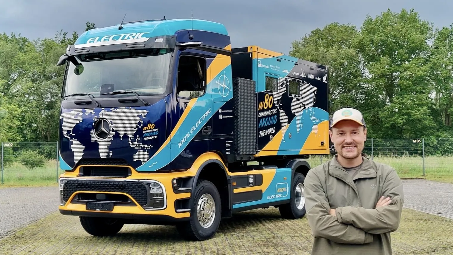Elektrotrucker: In 80 Ladungen mit dem eActros um die Welt