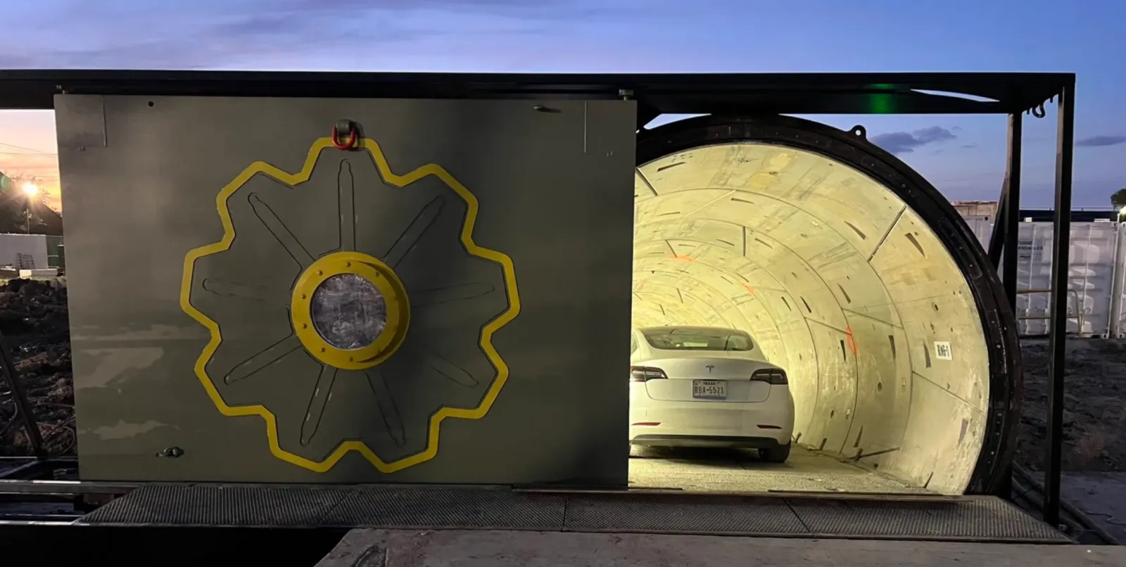 Il test del Hyperloop della Boring Company