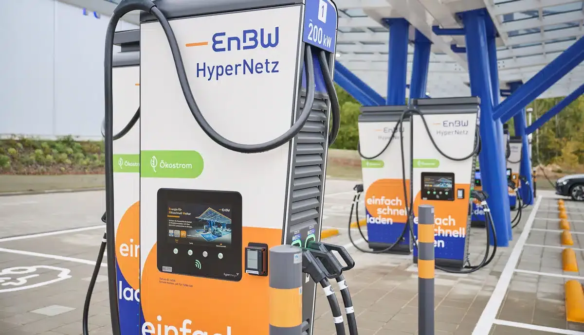 EnBW-Schnellladestation