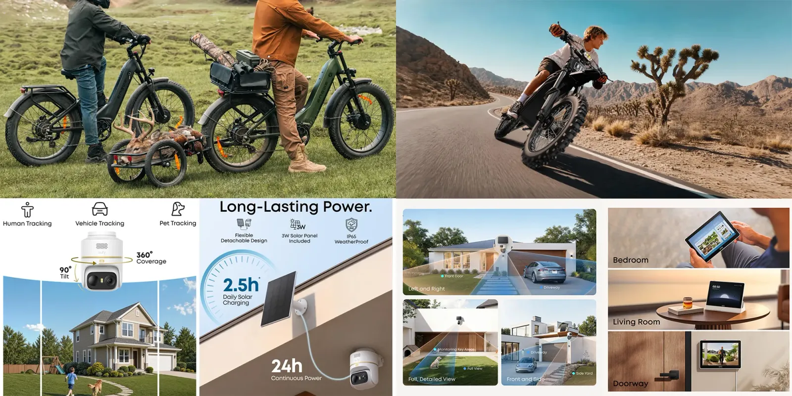 ENGWE E26 3.0 bicicleta eléctrica con suspensión completa, con paquete GRATIS por $343 al precio reducido de $1,499; además, motocicleta eléctrica Eagle nueva al precio reducido de $899, Anker y más.