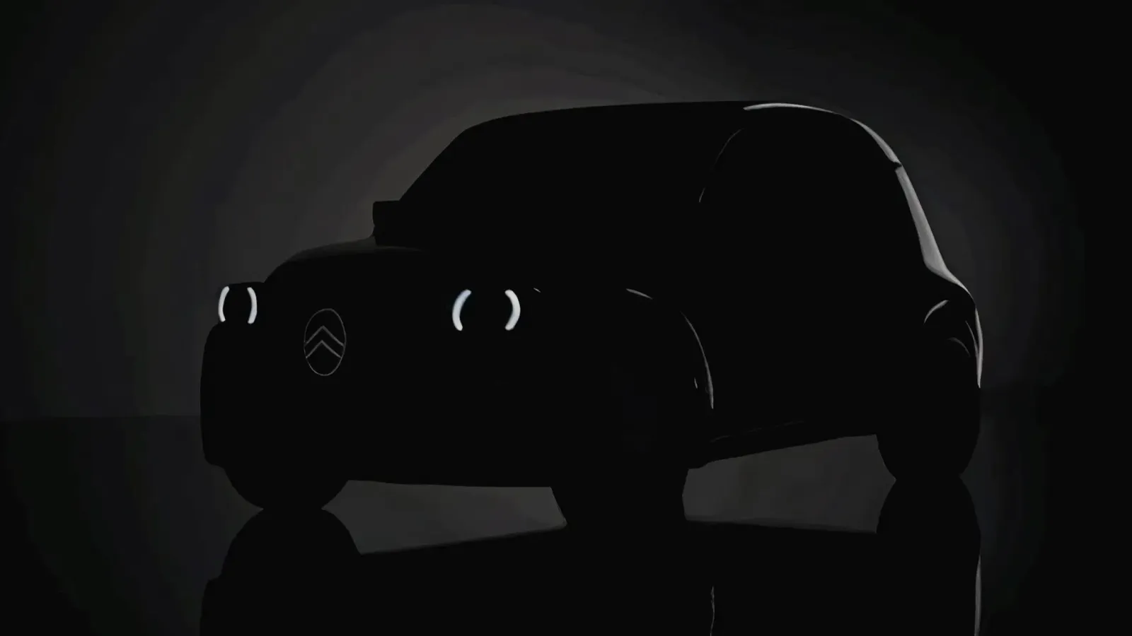 Teaser Citroen 2CV 2028 vista dianteira 3/4