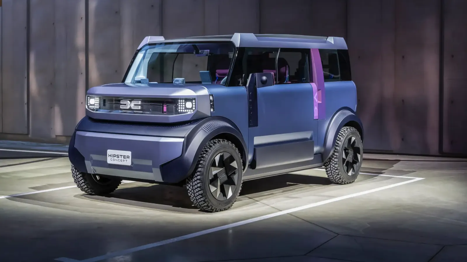 Dacia Hipster concept dianteira 3/4