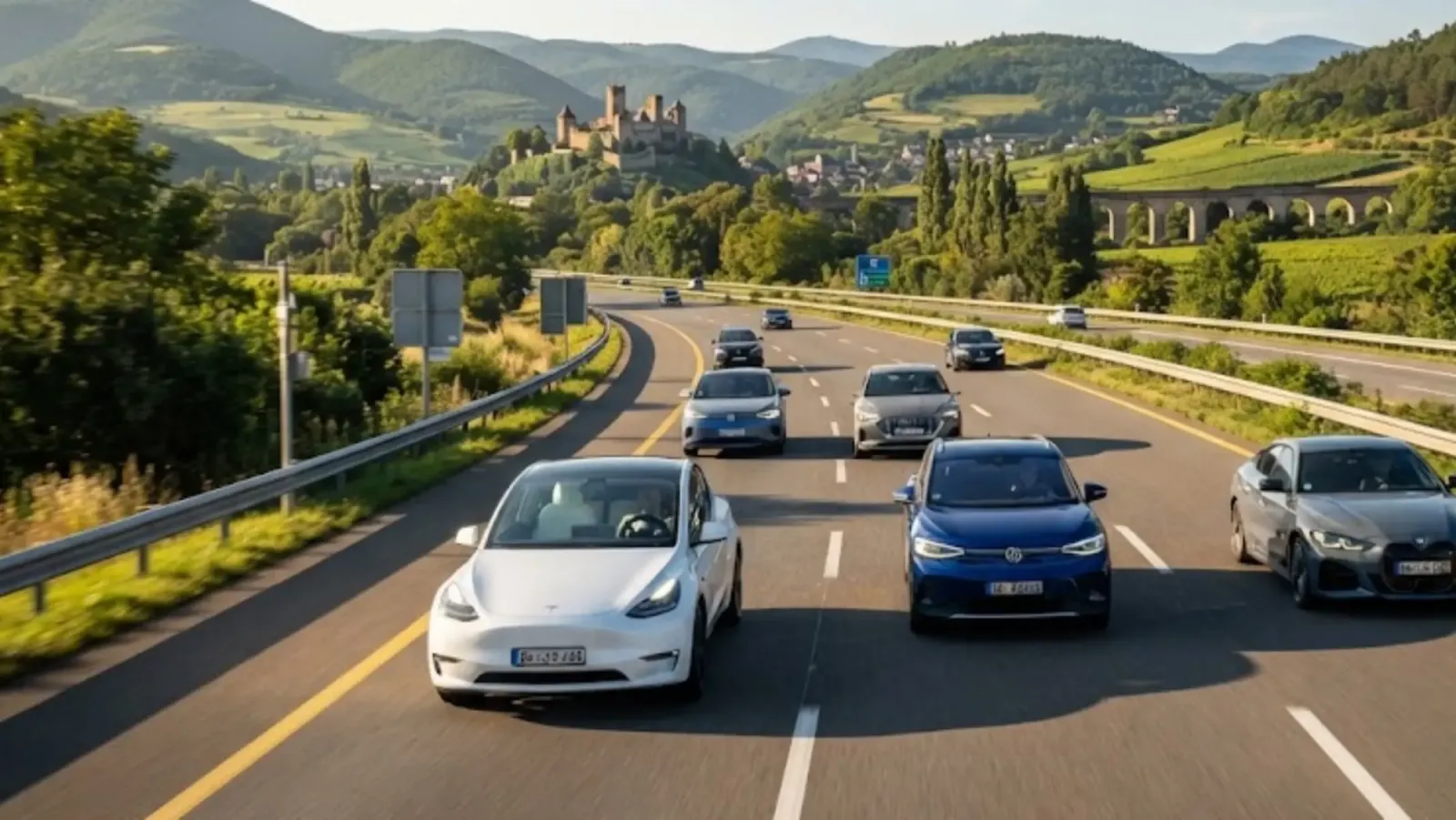 L’Europa al salvataggio! Il mercato delle auto elettriche rimane forte mentre gli altri settori declinano.