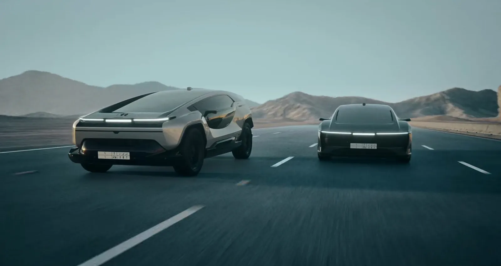 Exobot – carros ELÉTRICOS criados pela Arábia Saudita. 7 modelos nos próximos 5 anos