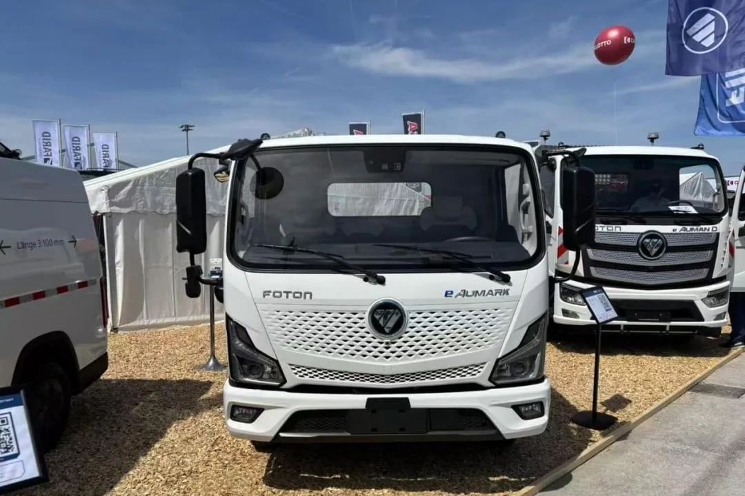 Foton bringt Batterie- und H2-Lkw zur IAA Transportation