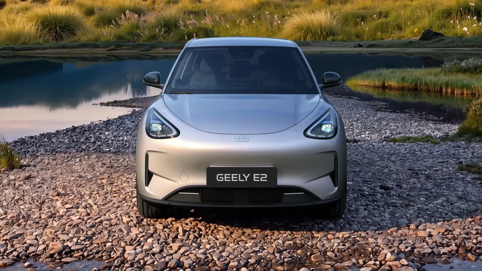 Geely E2 dianteira