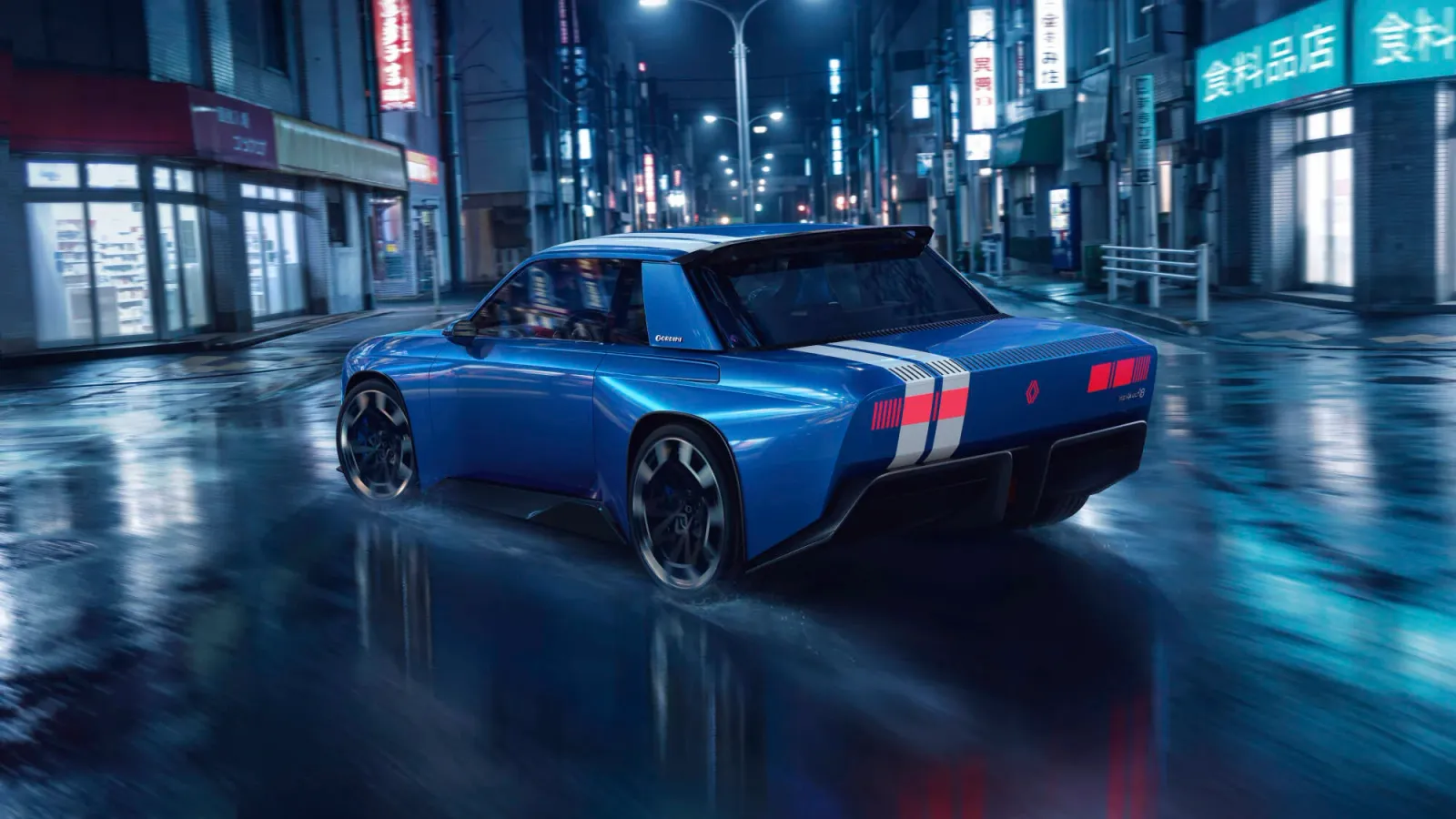 Gordini com baterias, mas com personalidade. A Renault mostra como reviver um ícone do automobilismo – Renault 8 Gordini Concept 2