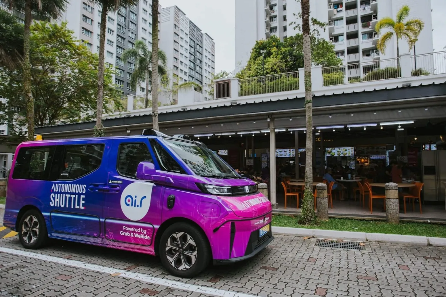 Grab erweitert seine Flotte an autonomen Fahrzeugen in Singapur auf 50 Einheiten