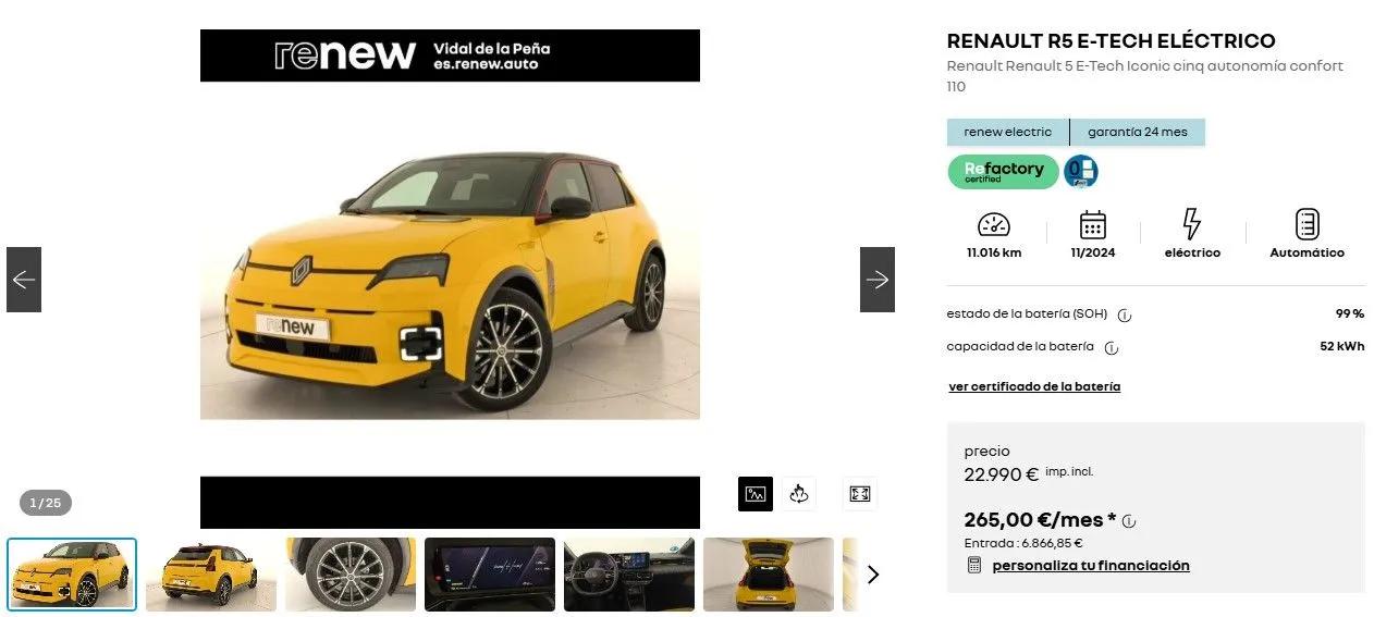 Um Volkswagen Polo com 37 kWh por 24.990 euros ou um Renault 5 de 52 kWh pelo mesmo preço?