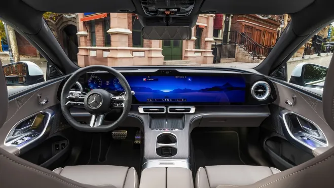 mercedes clase c interior