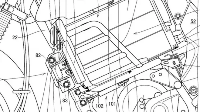 moto elettrica economica di base Honda 3