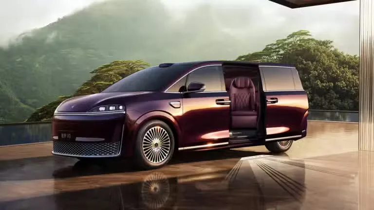 A aliança Huawei HIMA inclui o Luxeed V9 MPV à crescente linha de veículos elétricos