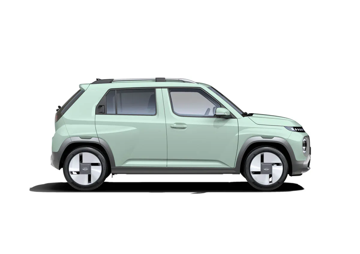 Hyundai INSTER Lounge con accenti in verde menta