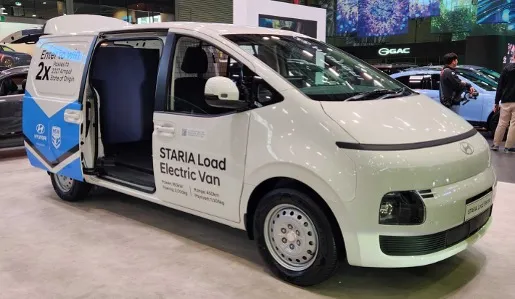 Hyundai bringt die voll elektrische Version des Staria Load 1-Tonnen-Lieferwagens auf den Markt und gibt die Preise bekannt