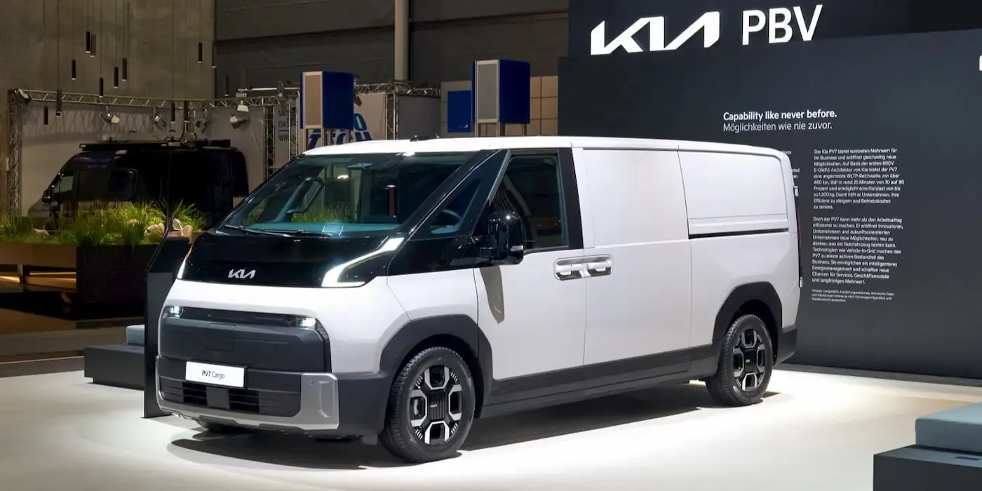 Furgoneta eléctrica más grande de Kia, PV7