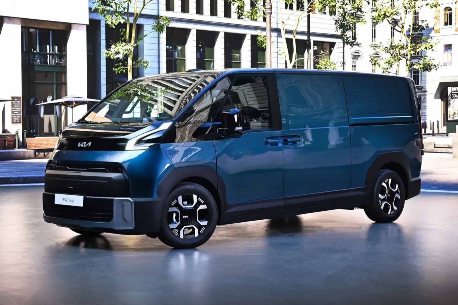 Kia introduces larger PV7 electric van with 800-volt technology