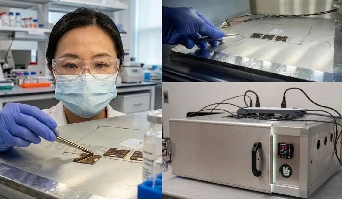 Un avance clave que acerca la revolución definitiva de las celdas fotovoltaicas: perovskita mantienen el 98% de eficiencia a 90ºC