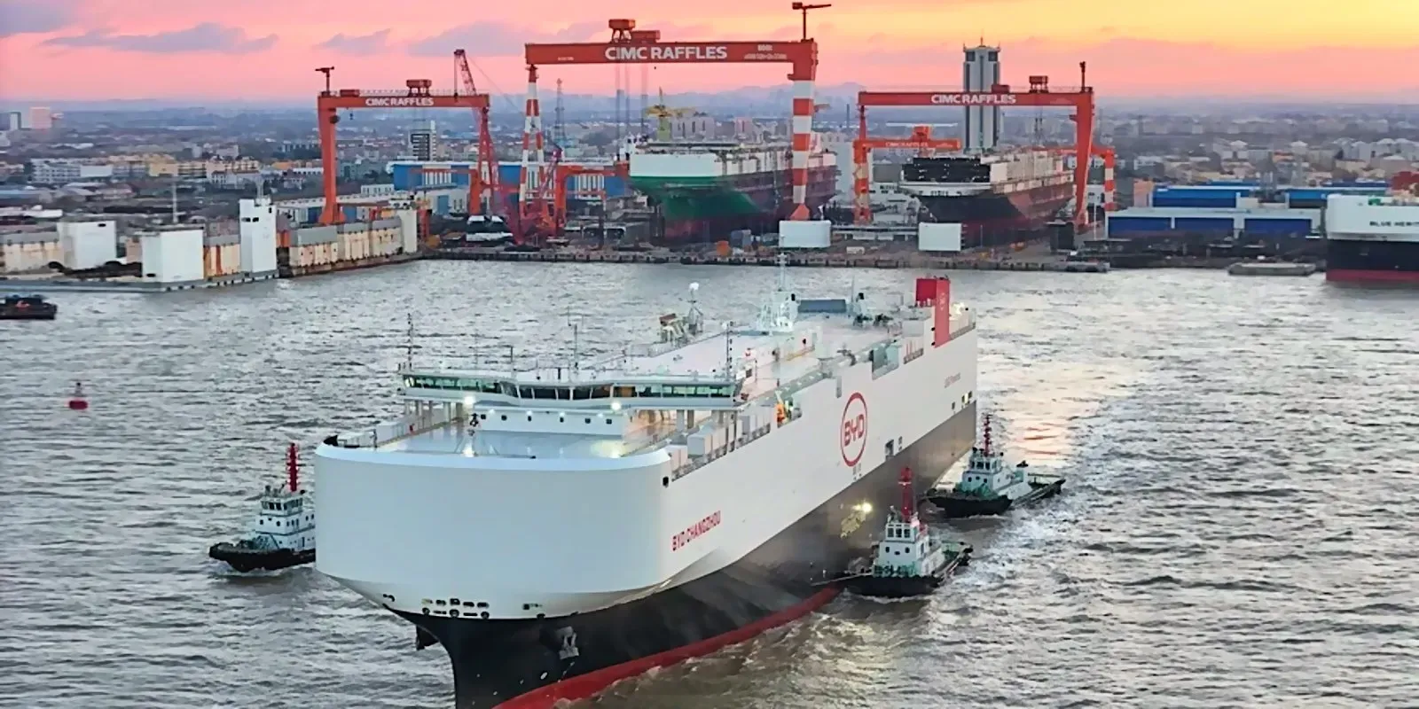 Last year, BYD bought the world’s largest car carrier – they just ordered 10 more