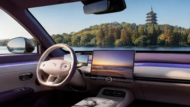 Interior do Changan Nevo Q06