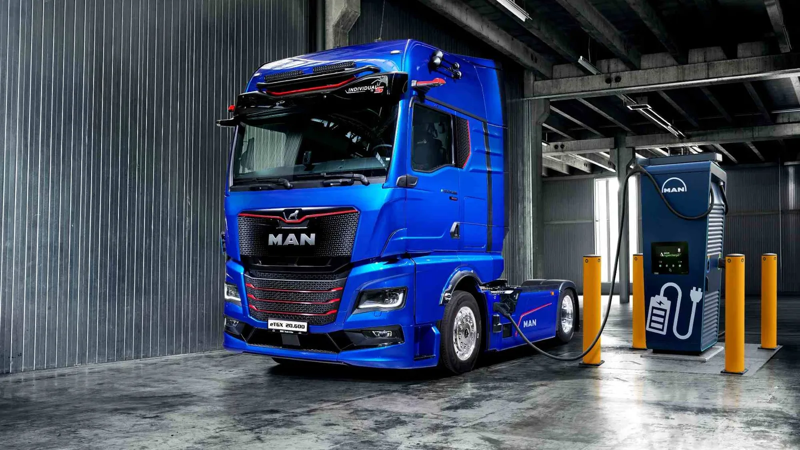 MAN eTGX: el nuevo camión eléctrico alcanza 720 km de autonomía y carga del 20 al 80 % en 30 minutos