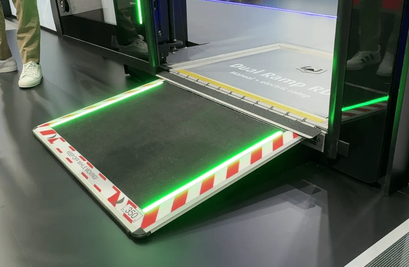 Masats brings AI to bus accessibility with AIDA system, new doors and ramps at FIAA 2026