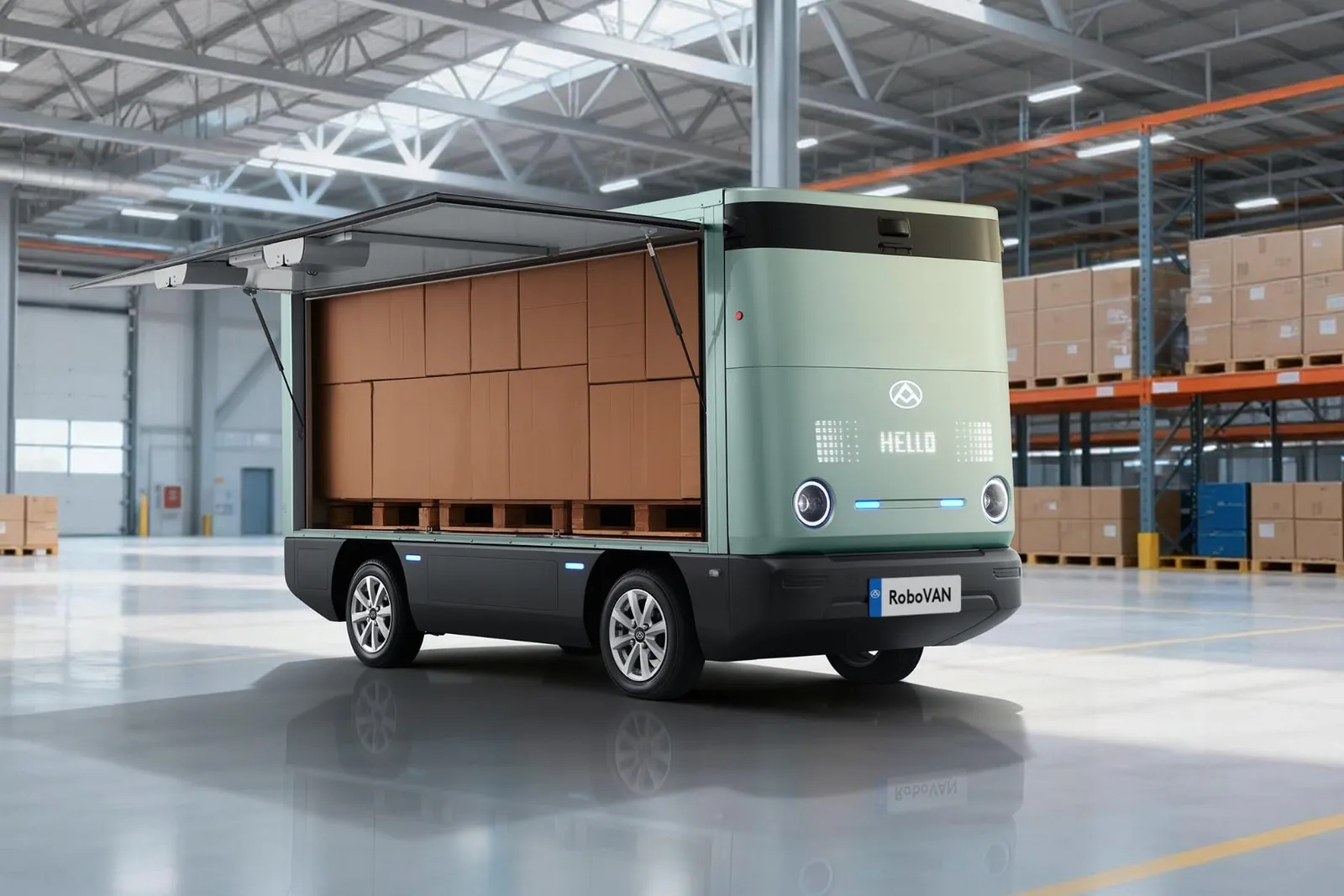 Maxus pokazał w Europie elektryczny ciągnik 42 tony. Do tego dorzuca RoboVana i serwis