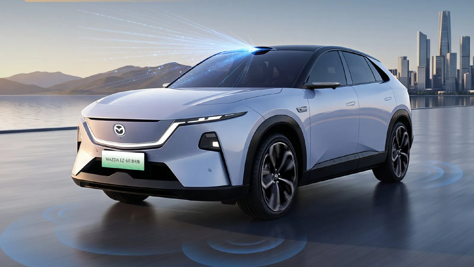 A Mazda lança a versão atualizada do EZ-60 na China, adicionando variantes com LiDAR para reduzir a lacuna em direção inteligente