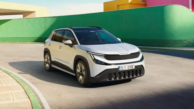 Skoda Epiq na parte dianteira