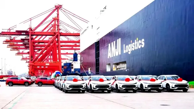 exportación coches chinos eléctricos