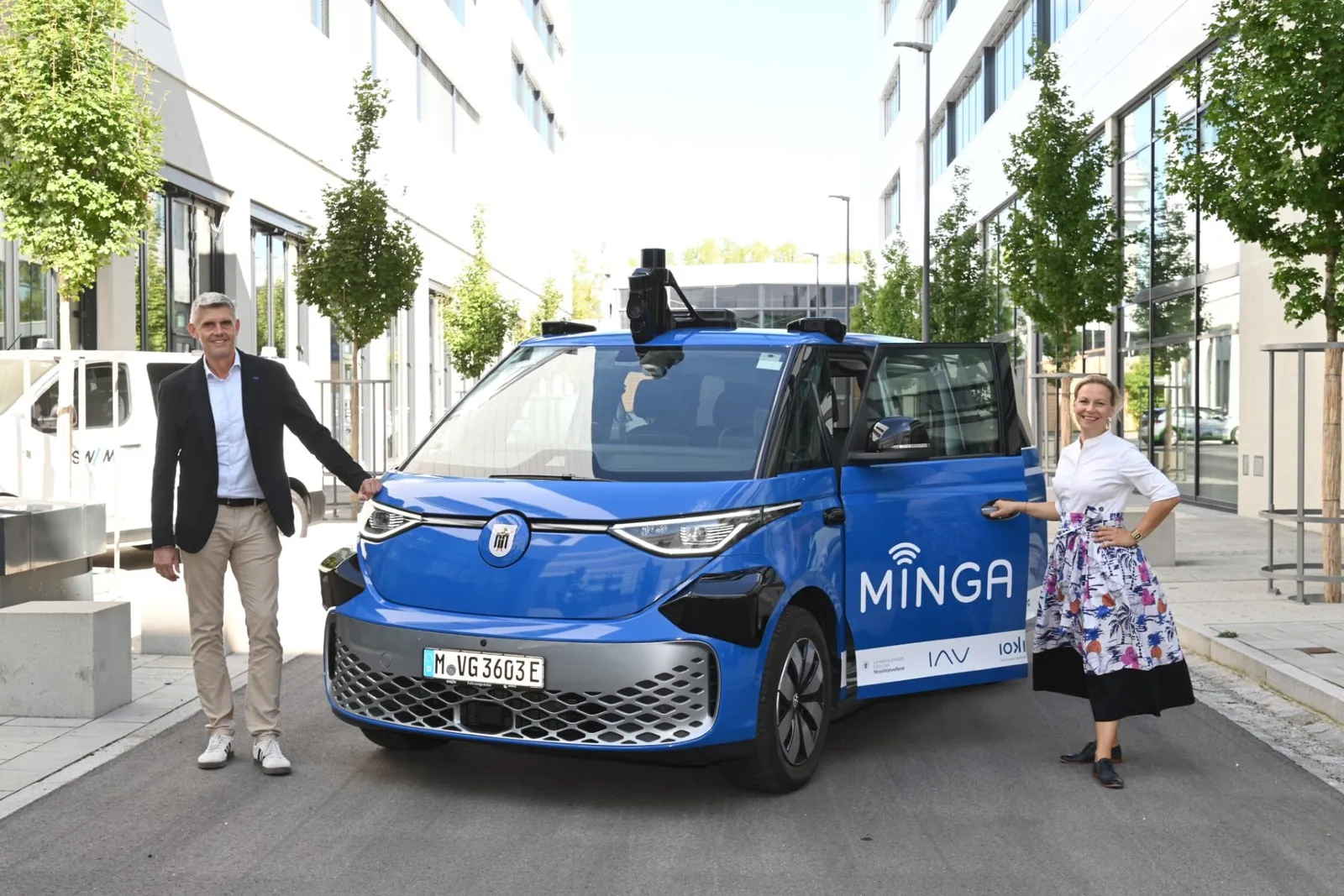 MINGA-Projekt: München testet erste autonome E-Shuttles