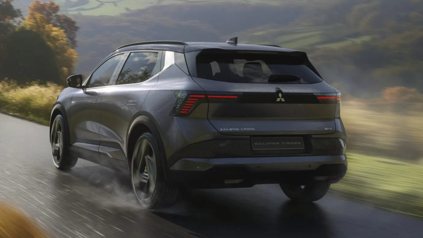 Parte posteriore del Mitsubishi Eclipse Cross