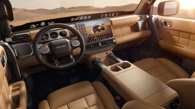 Interior do GAC Yue 7