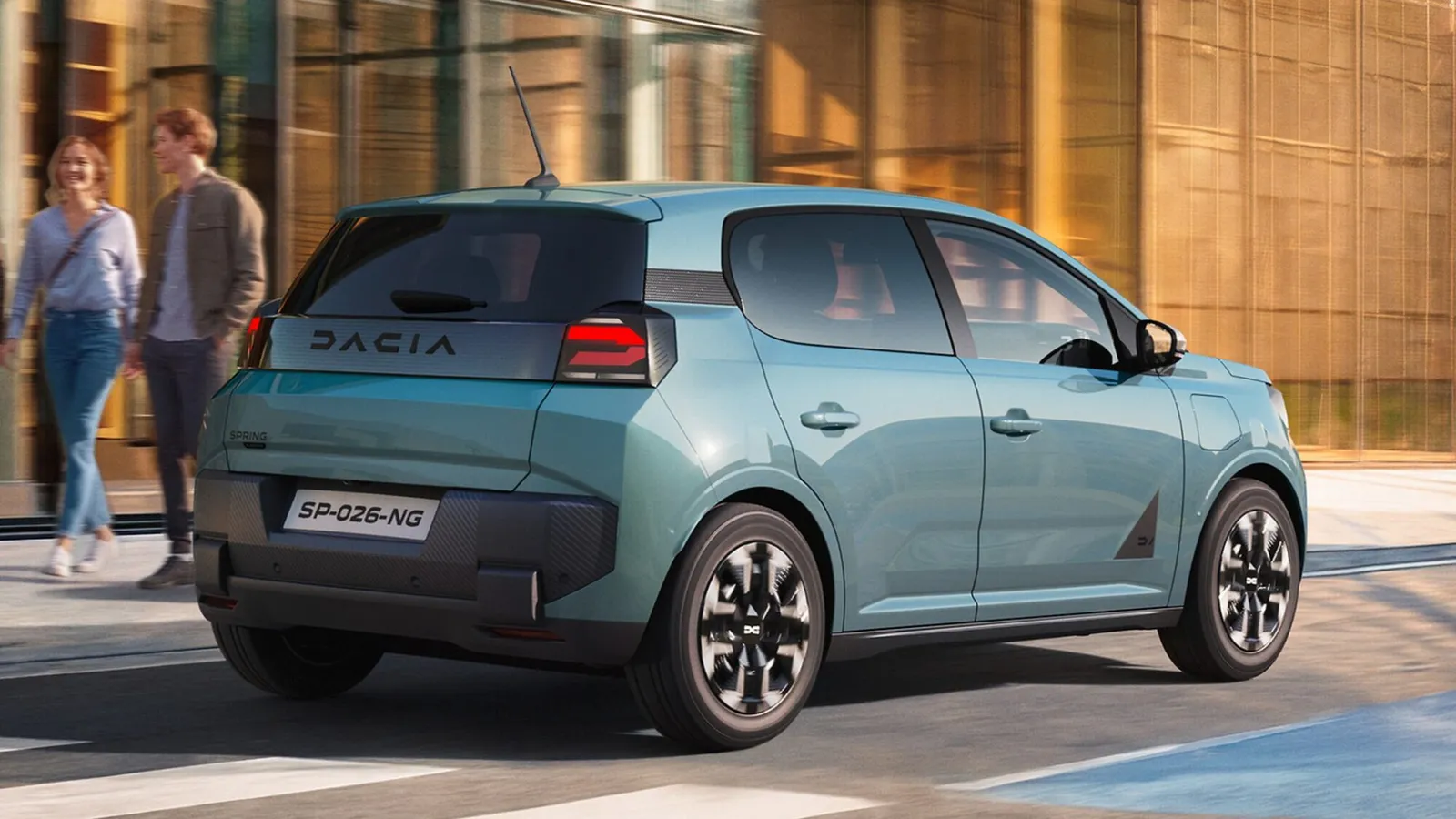 Der neue Dacia Spring Heck