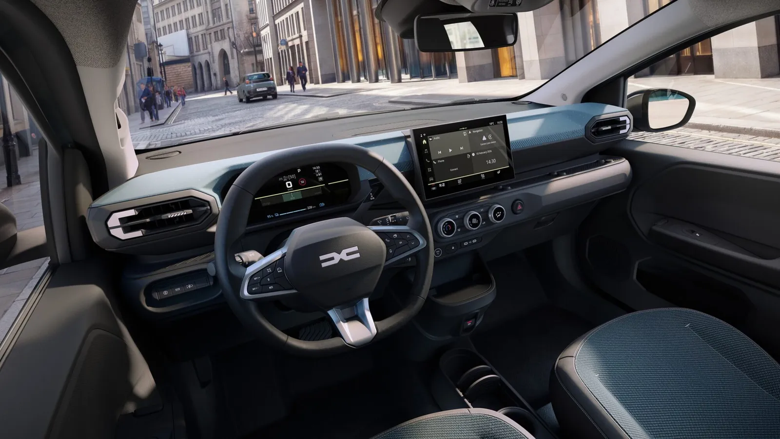 Der neue Dacia Spring Infotainment