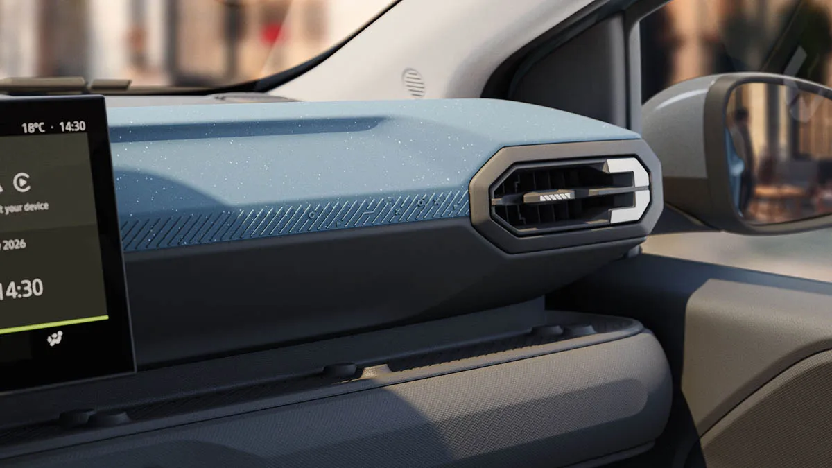 Nieuwe Dacia Spring interieur
