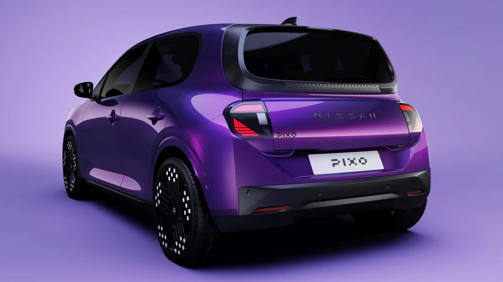 Traseira do Nissan Pixo