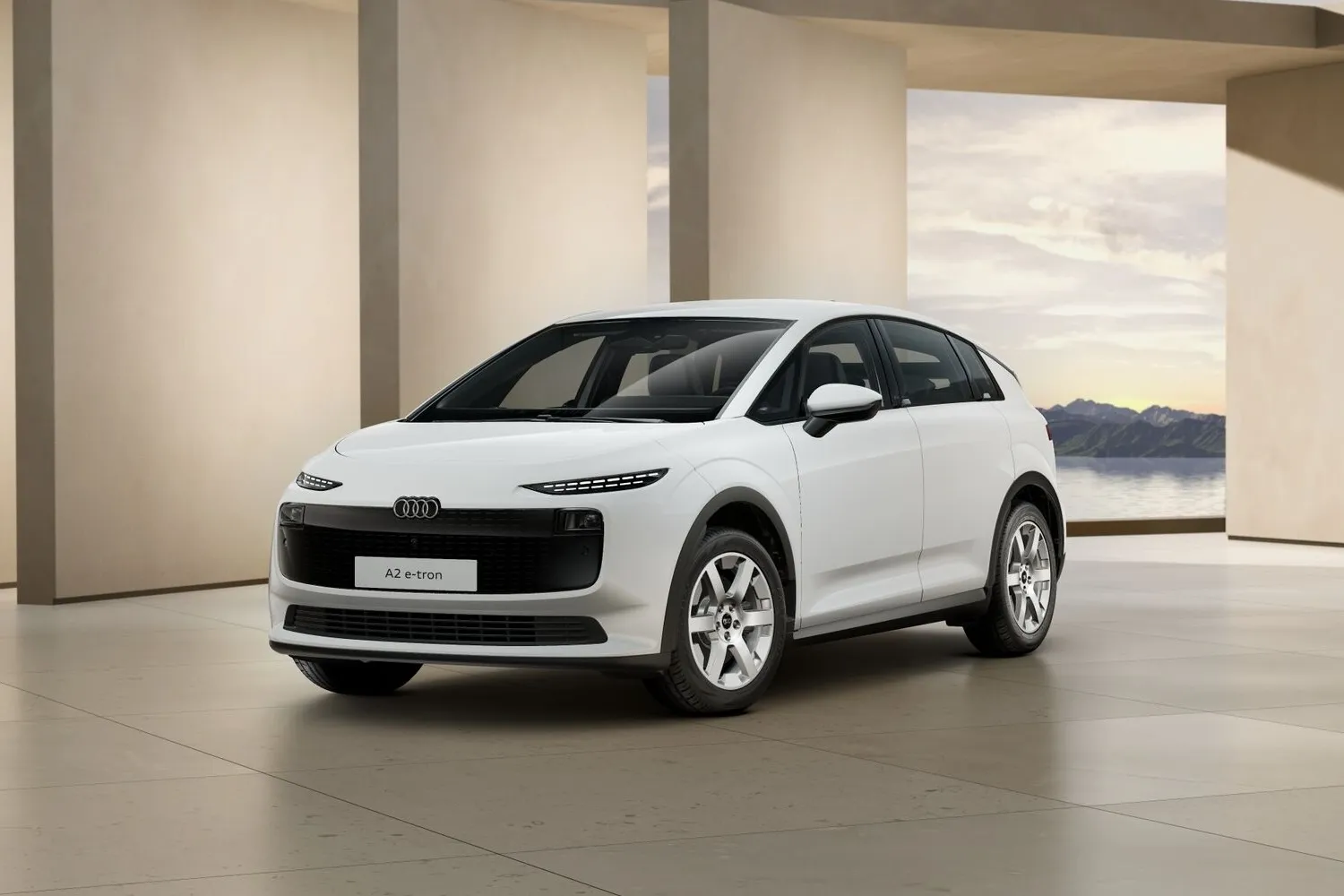 Nouvelle Audi A2 e-tron : voici à quoi ressemble la version de base sans le kit S line
