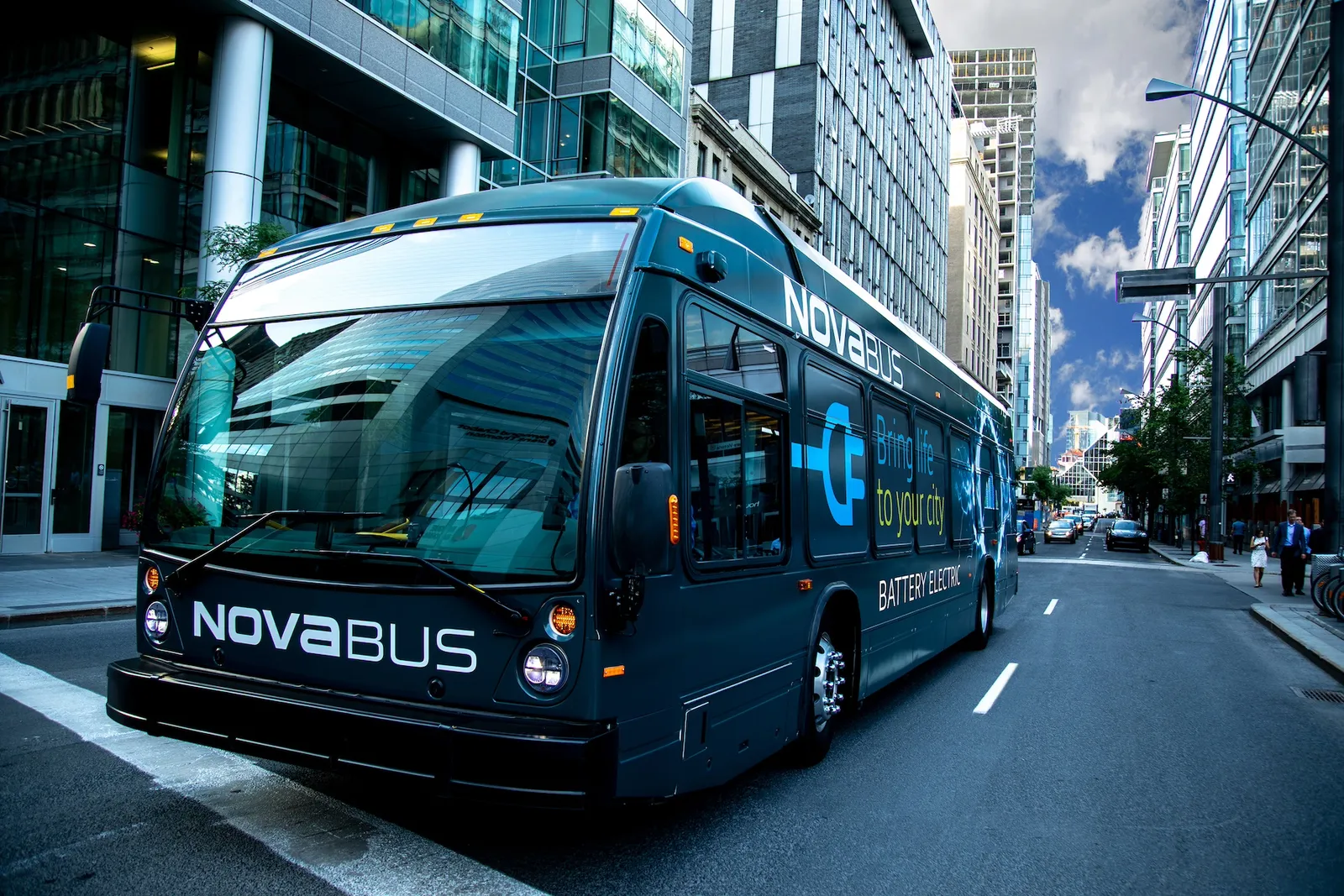 A Nova Bus recebe novo pedido para 120 ônibus elétricos de Ottawa